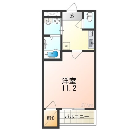 北信太駅 徒歩2分 2階の物件間取画像